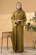 AURORA IN DUSTY OLIVE GREEN