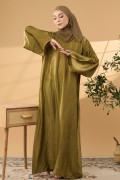 AURORA IN DUSTY OLIVE GREEN